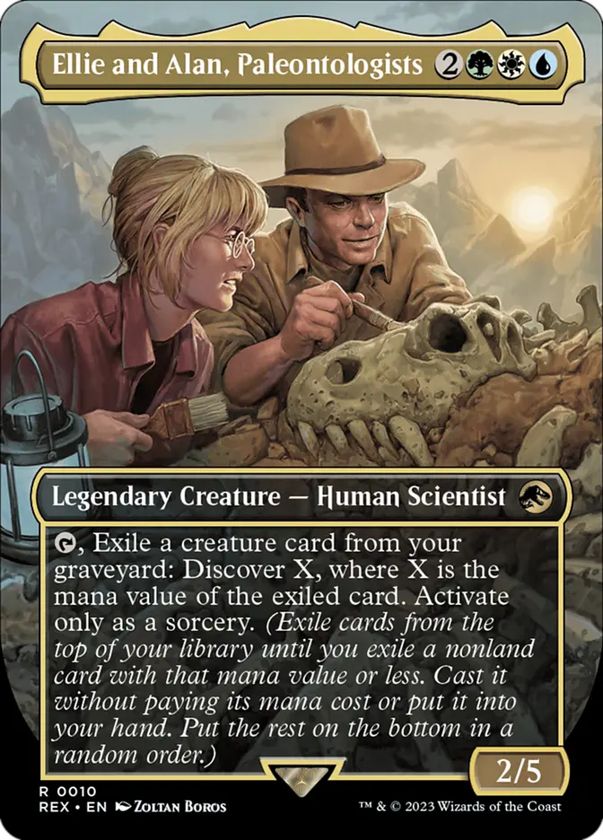 rex 10 ellie and alan paleontologists