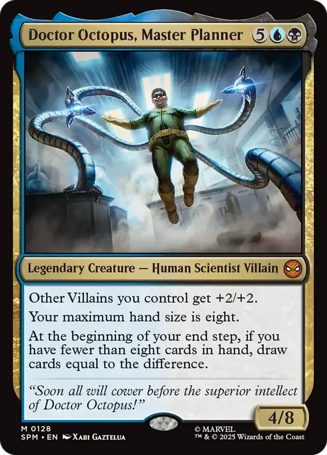 spm 128 doctor octopus master planner