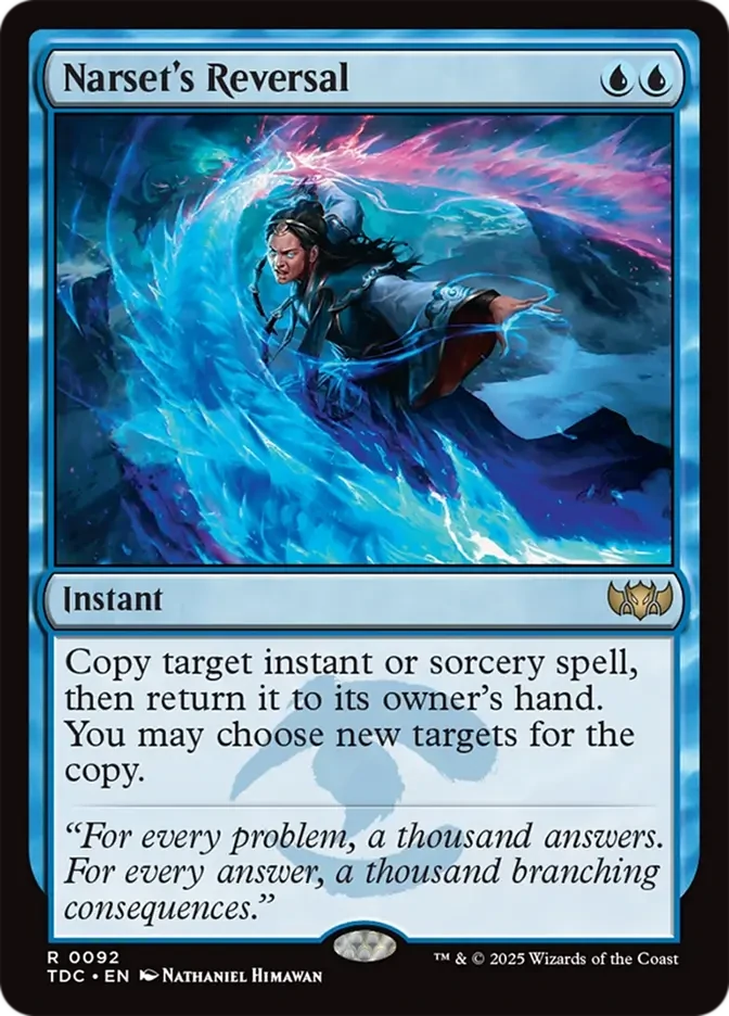 tdc 92 narset s reversal