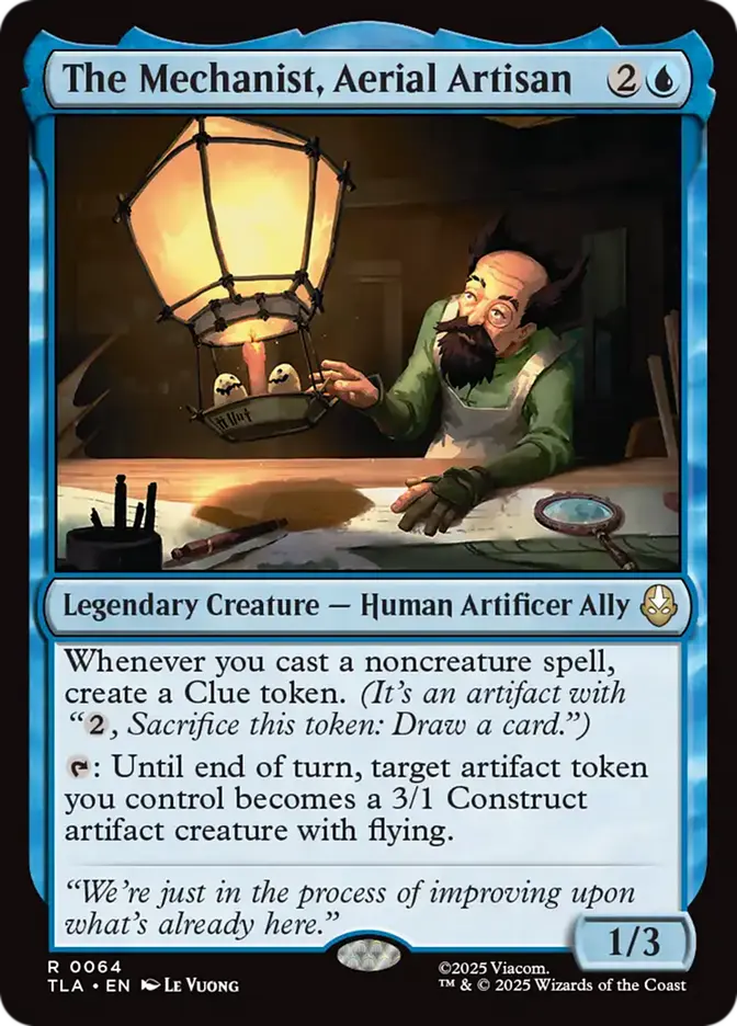 tla 64 the mechanist aerial artisan