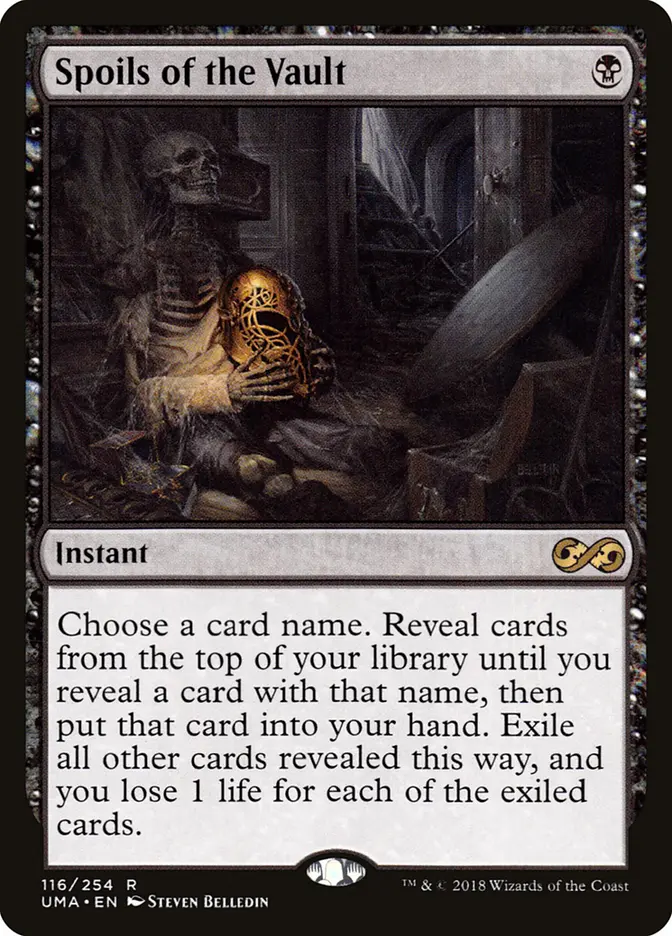 uma 116 spoils of the vault