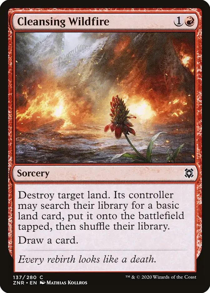 znr 137 cleansing wildfire