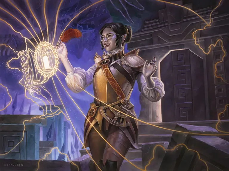 Amalia Benavides Aguirre (The Lost Caverns of Ixalan) art by Alix Branw