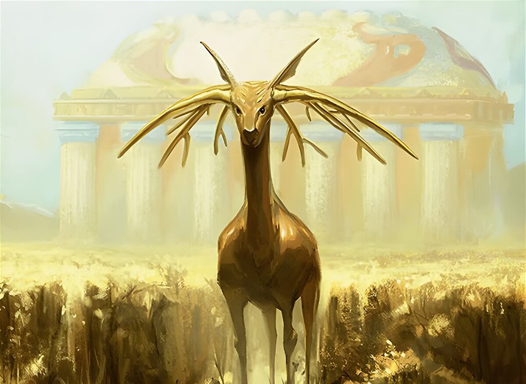 Burnished Hart (Theros) art by Yeong Hao Han