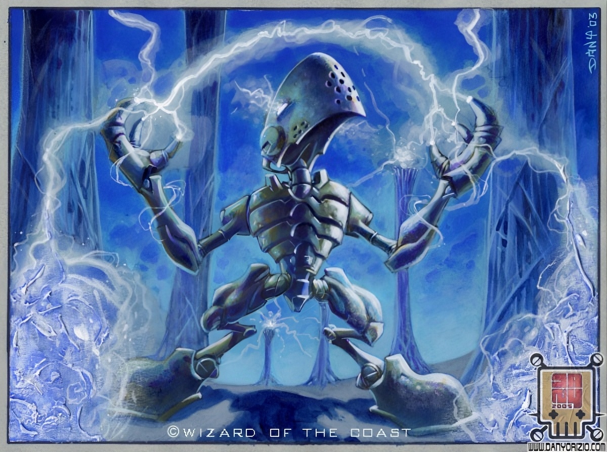 Coretapper (Darksteel) art by Dany Orizio