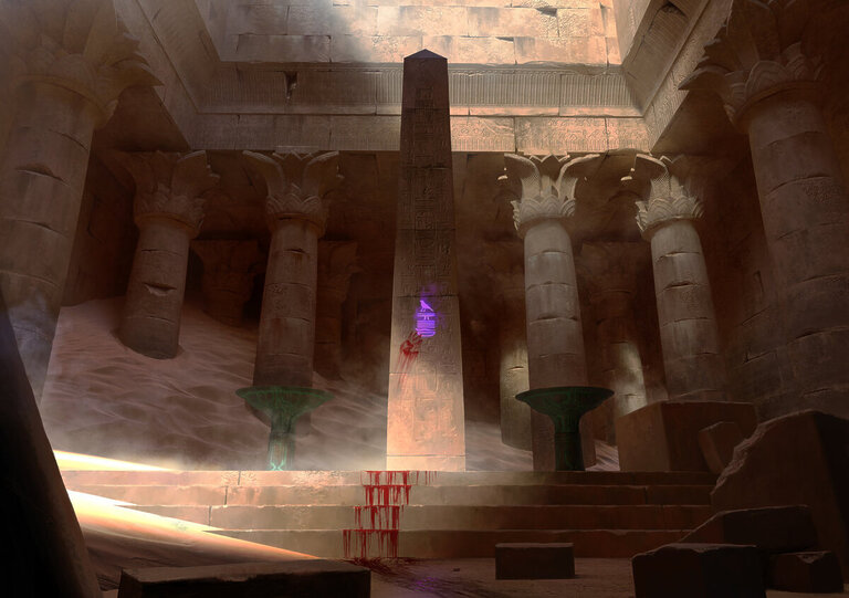 Diabolic Intent (Amonkhet Invocations) art by Joseph Meehan