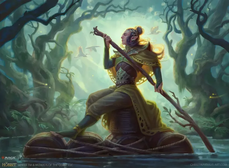 Elven Raft Steerer