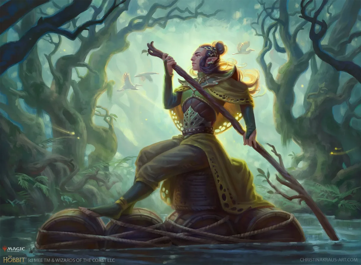 Elven Raft Steerer