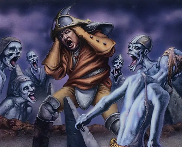 Last Laugh (Torment) art by John Matson