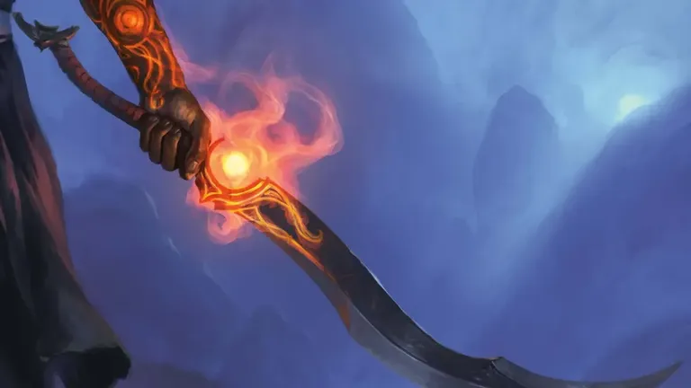 MTG Blazing Sunsteel Commander Legends