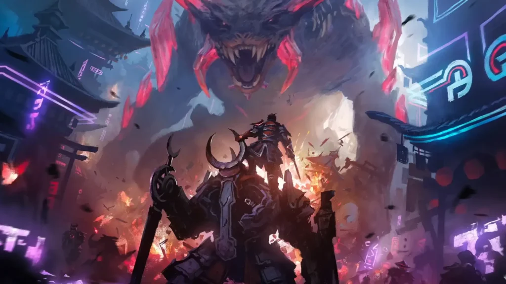 MTG Kamigawa Titanbreach Unnamed Art 2 1024x576