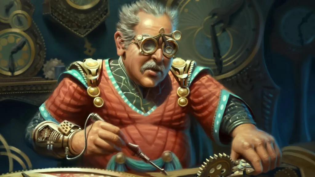 MTG Rusko Clockmaker Alchemy The Brothers War 1024x576
