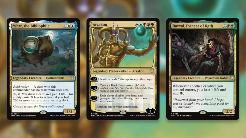 Mystery Booster Commander Edition Spoilers 1024x576