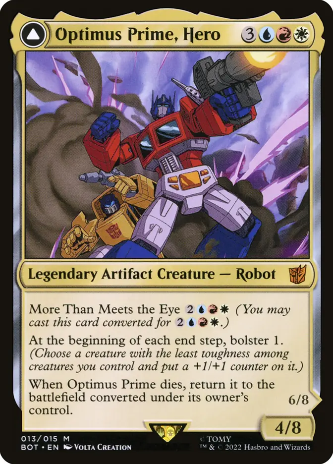 bot 13 optimus prime hero