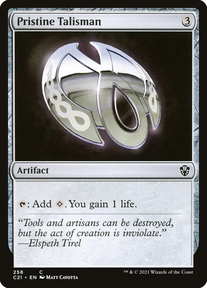 c21 258 pristine talisman