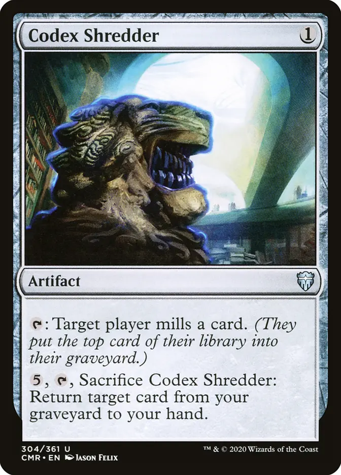 cmr 304 codex shredder