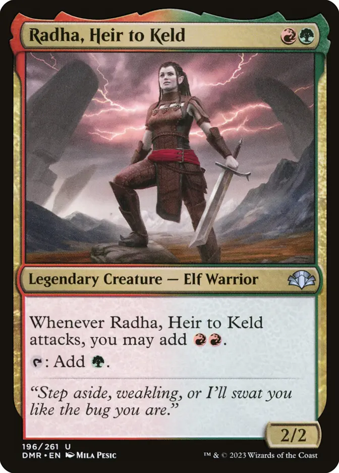 dmr 196 radha heir to keld
