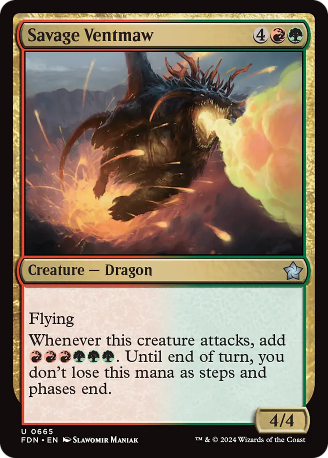 fdn 665 savage ventmaw