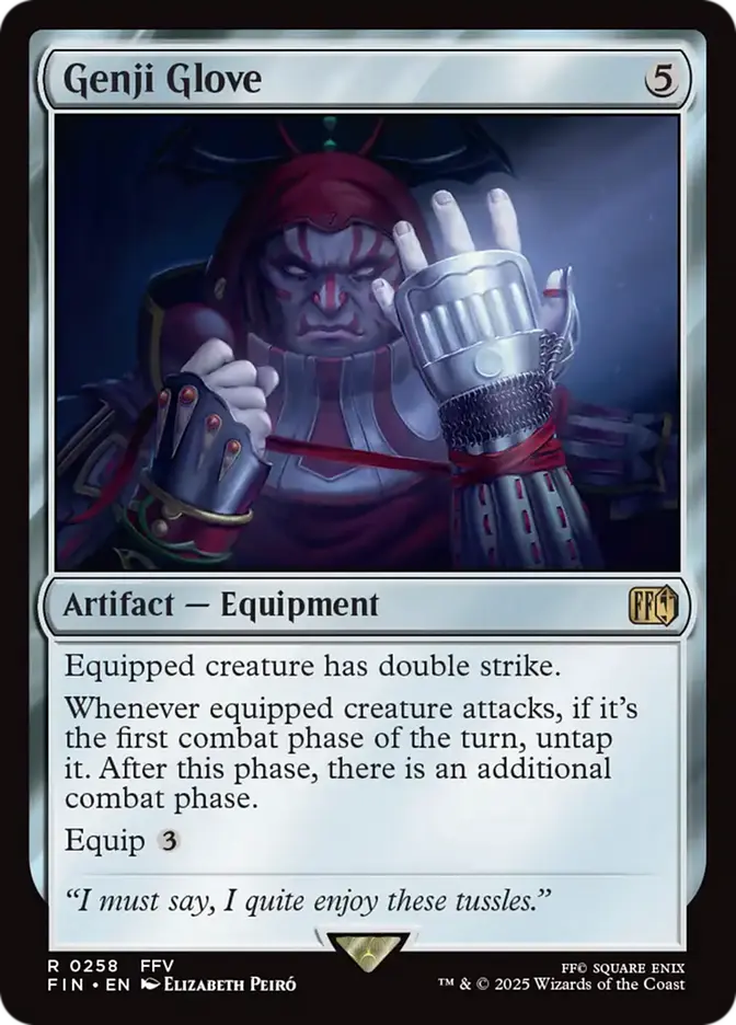 fin 258 genji glove