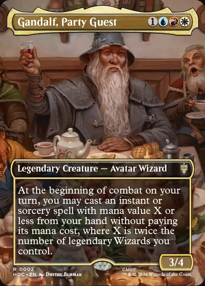 Los mejores comandantes de The Hobbit para Commander y por qué importan. 6 hoc 2 gandalf party guest
