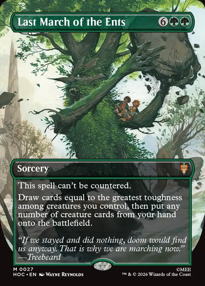 hoc 27 last march of the ents