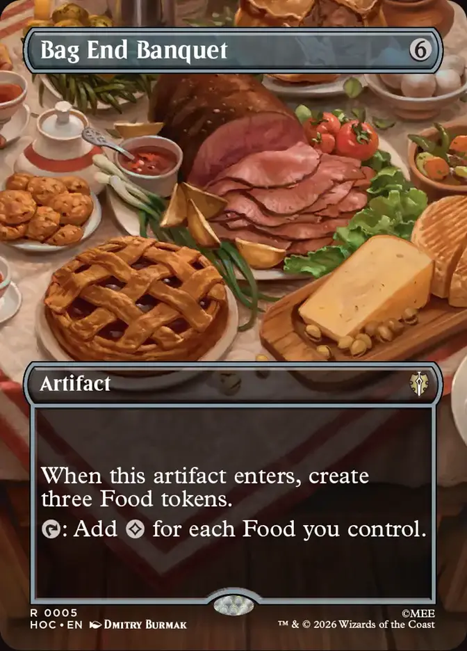 hoc 5 bag end banquet