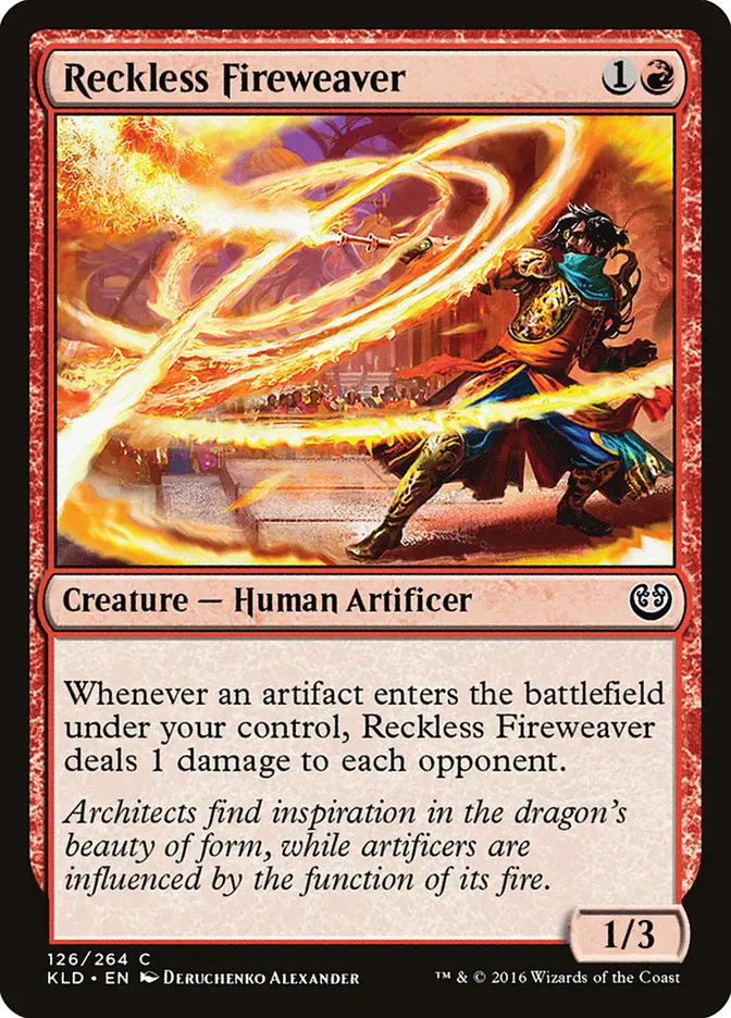 kld 126 reckless fireweaver