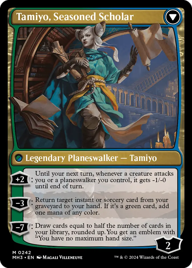 mh3 242 tamiyo seasoned scholar