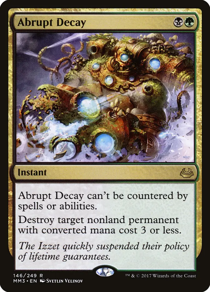 mm3 146 abrupt decay
