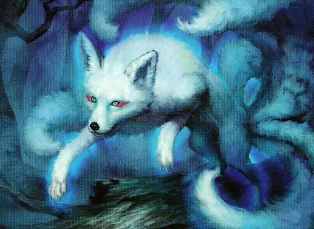 nine tail white fox 8