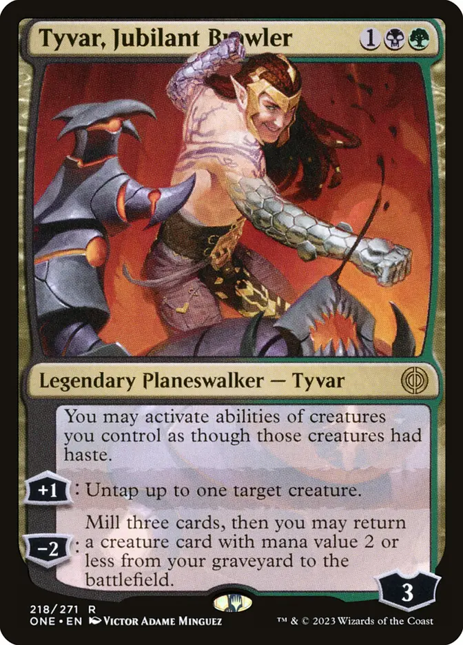 one 218 tyvar jubilant brawler