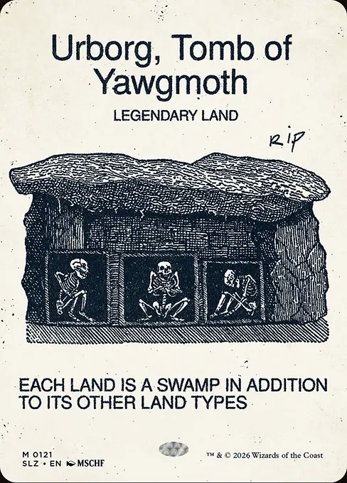 slz 121 urborg tomb of yawgmoth