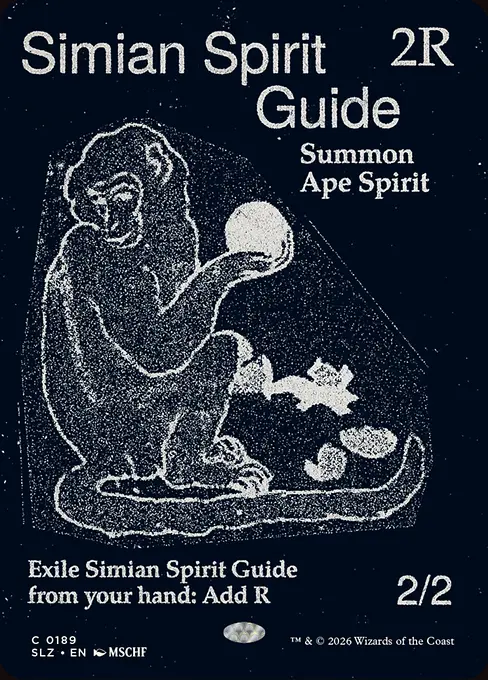 slz 189 simian spirit guide