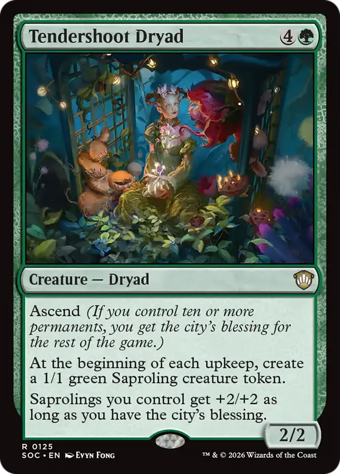 soc 125 tendershoot dryad