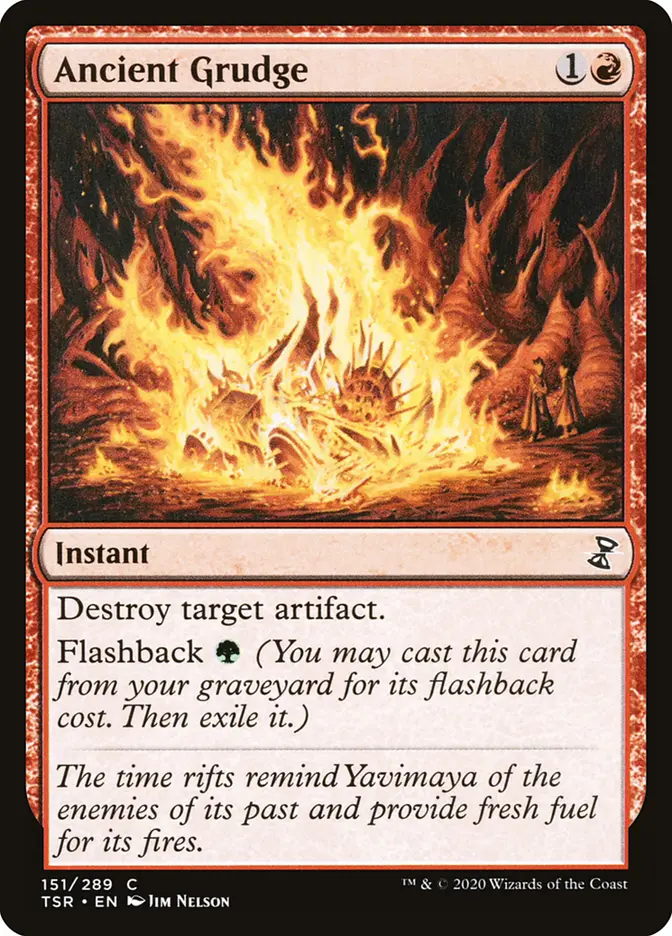 Tolabow, Loch Rascal ya tiene errata y cambia cómo se construye su mazo. 3 tsr 151 ancient grudge