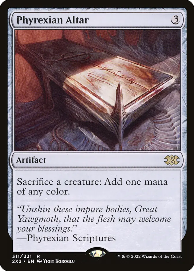 2x2 311 phyrexian altar