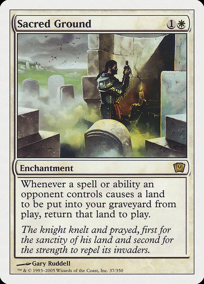 Price of Glory en Commander: reglas, límites e interacciones. 3 9ed 37 sacred ground