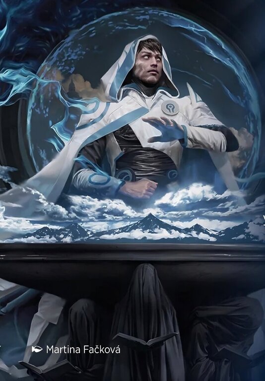 Jace, Reality Sculptor (Reality Fracture) art by Martina Fackova