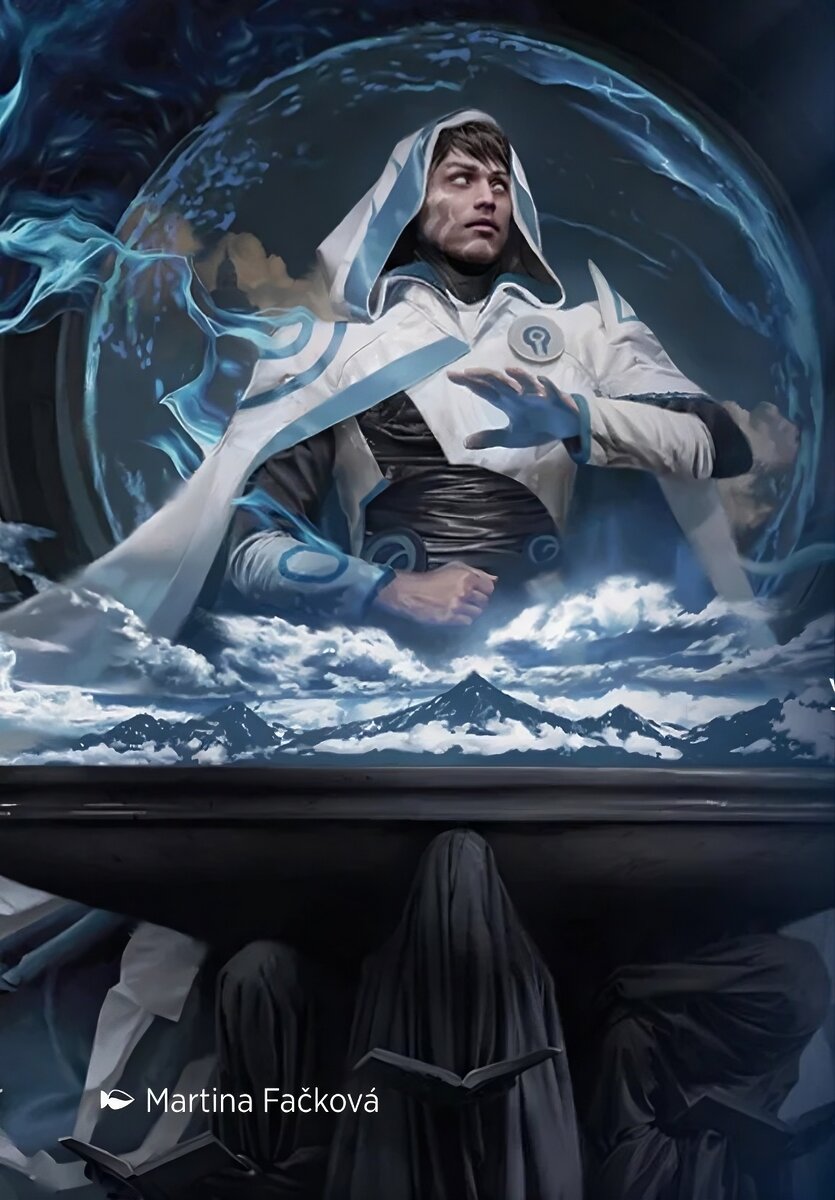 Jace, Reality Sculptor (Reality Fracture) art by Martina Fackova
