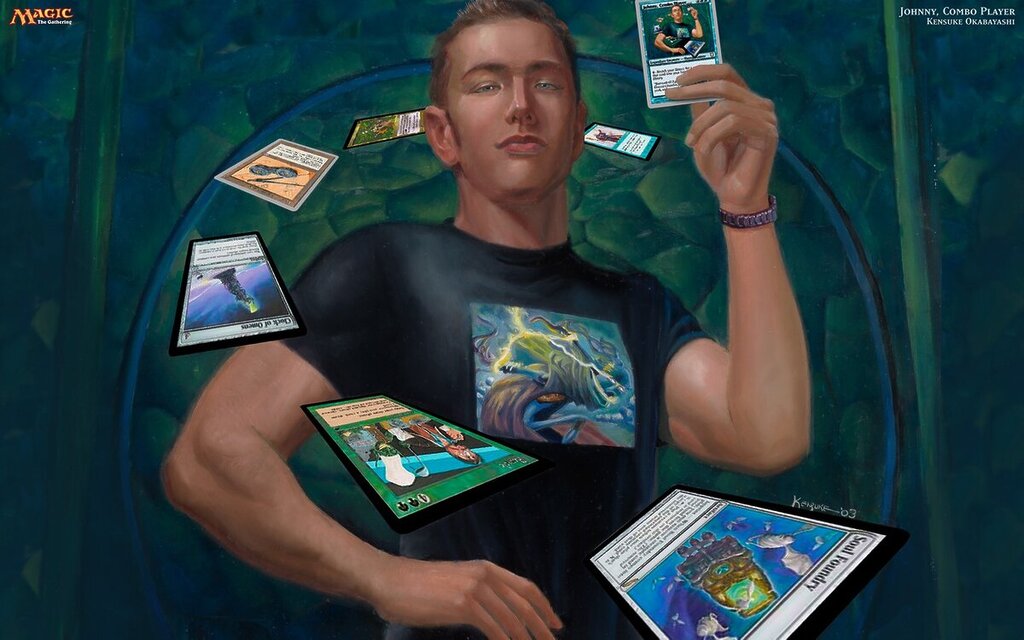 Johnny, Combo Player (Unhinged) art by Kensuke Okabayashi