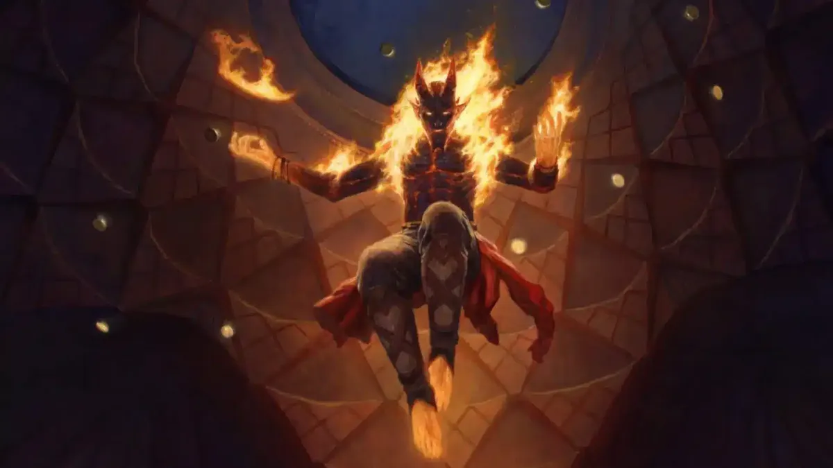 MTG Yusri Fortunes Flame Modern Horizons 2 Art by Steven Belledin