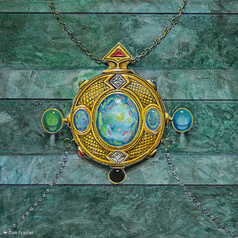 Mox Opal (Secret Lair) art by Dan Frazier