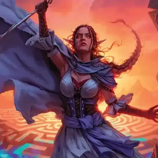 Ancestral Games 1 Nissa, Leyline Tamer: Landfall sin verde y combos de Commander.