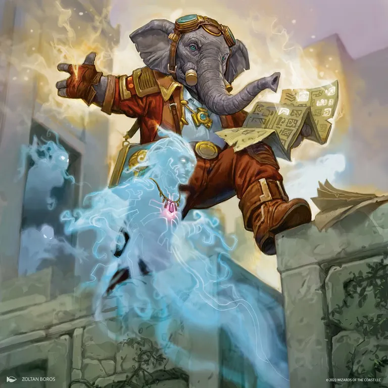 Quintorius Kand (The Lost Caverns of Ixalan) art by Zoltan Boros