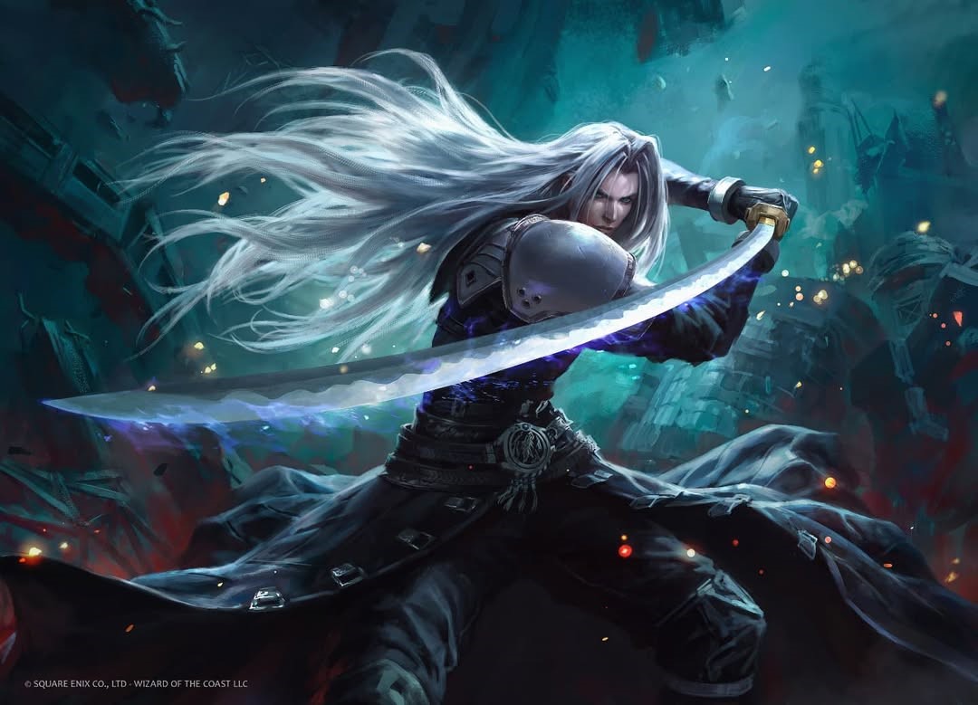 Sephiroth, Fabled SOLDIER (Final Fantasy) art by Wisnu Tan