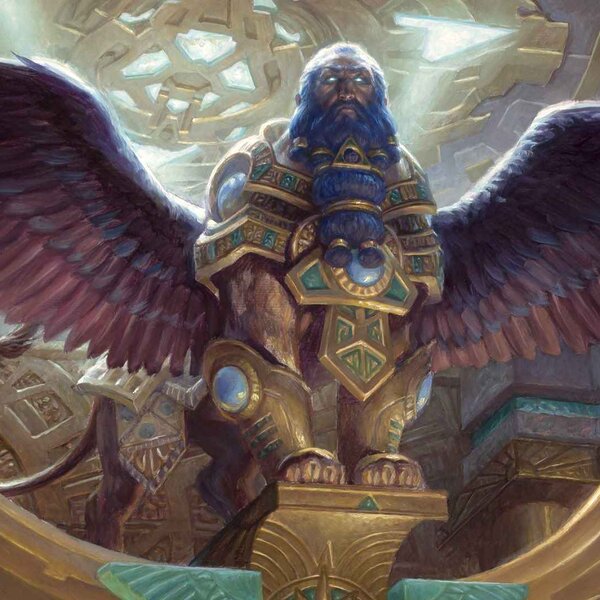 Ancestral Games 1 The Ur-Sphinx impulsa la demanda de Azor, the Lawbringer.