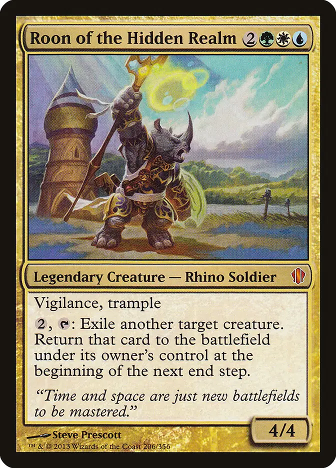 Flickering Hound pone a prueba los combos de blink en MTG. 3 c13 206 roon of the hidden realm