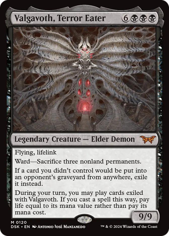 dsk 120 valgavoth terror eater