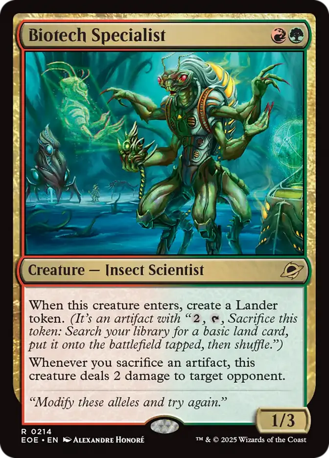 eoe 214 biotech specialist