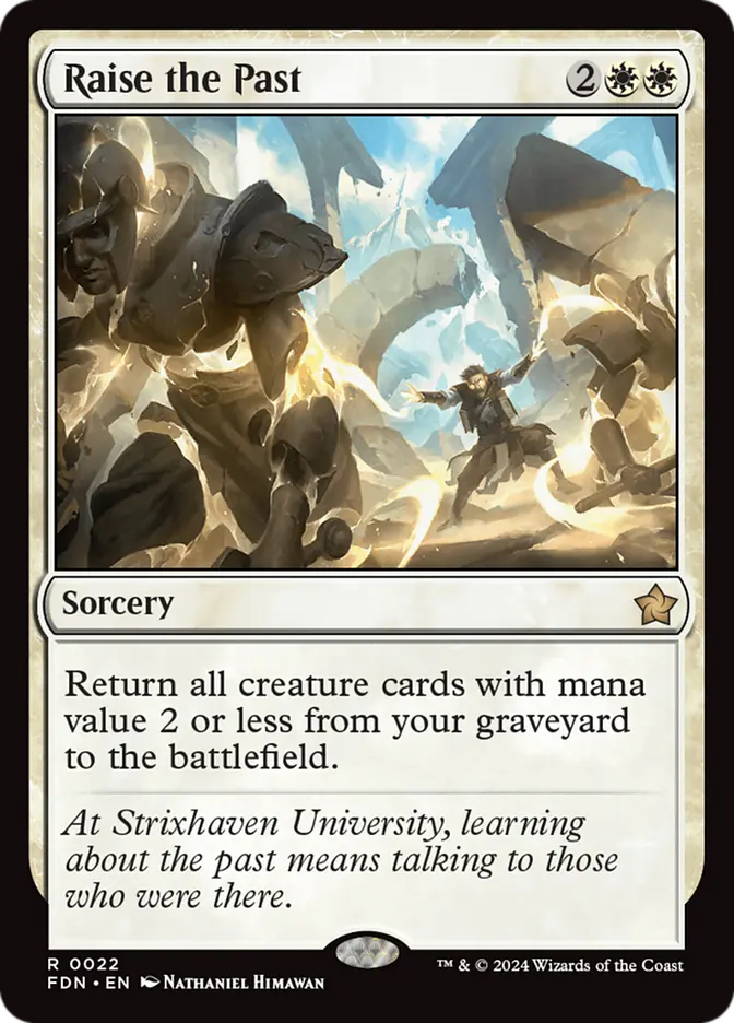 Orzhov Phoenix utiliza autoentierro y sacrificios para cerrar partidas en Standard. 2 fdn 22 raise the past